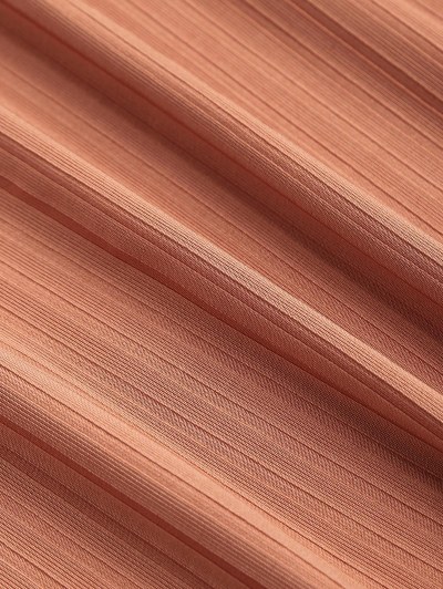 Collared Ribbed Mini Tank Dress