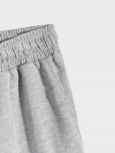 Crown And Alphabet A Pattern Drawstring Shorts