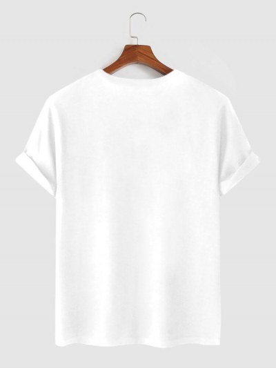 Crown Letter Graphic Casual T-shirt