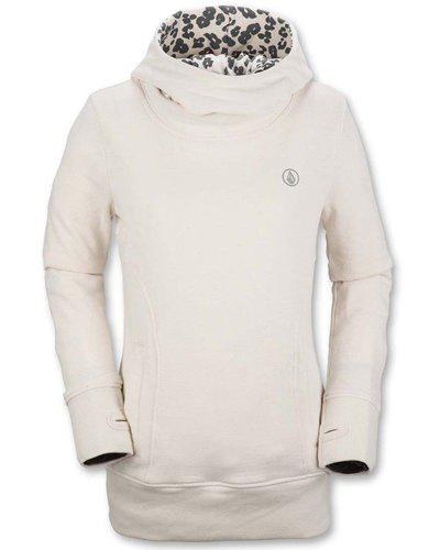 Fashionable Inner Floral Printed Hooded Sheathy Pullover Hoodie For Women