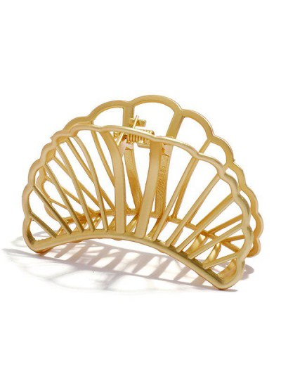 Hollow Out Shell Hair Claw Clip