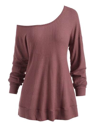 Hooded Drop Shoulder Casual Knitwear