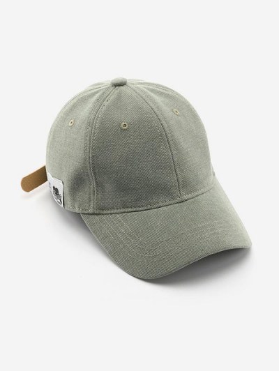 Label Design Solid Color Outdoor Sunscreen Baseball Cap