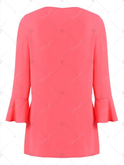Long Sleeve Lace Panel Top