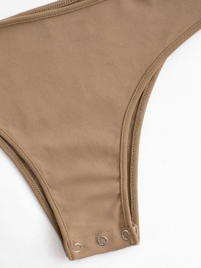 One Shoulder Cutout Bodysuit