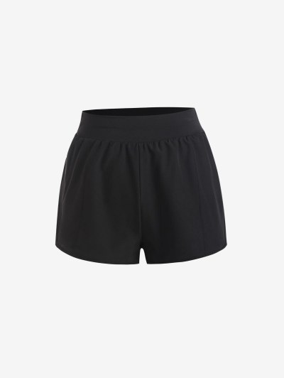 Pull On Double Layer Dolphin Shorts