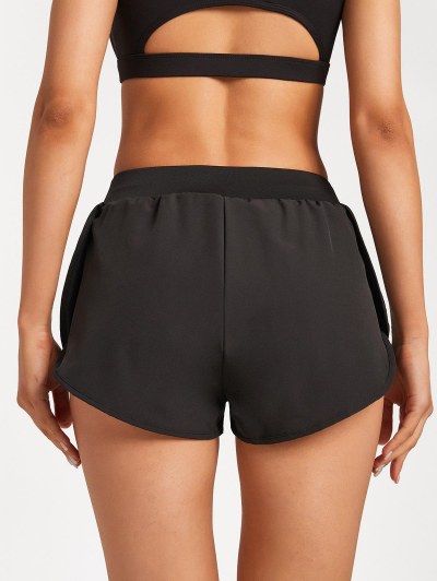 Pull On Double Layer Dolphin Shorts