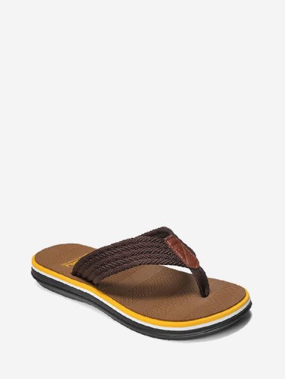 Weaving Strap Summer Flip Flops