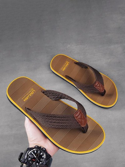 Weaving Strap Summer Flip Flops